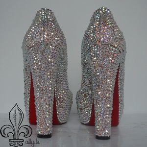 Christian Louboutin | Shoes | Authentic Swarvoski Crystal Louboutins ...